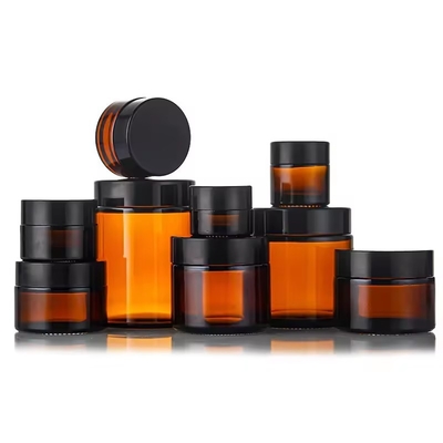 500 ml Amber 250 ml lege cosmetische plastic luxe crème lotion shampoo fles