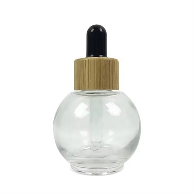Bolvorm 20 ml 30 ml Roze Parfum Leeg Cosmetisch Essentiële Olie Dropper Fles