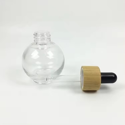 Bolvorm 20 ml 30 ml Roze Parfum Leeg Cosmetisch Essentiële Olie Dropper Fles