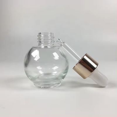 Bolvorm 20 ml 30 ml Roze Parfum Leeg Cosmetisch Essentiële Olie Dropper Fles
