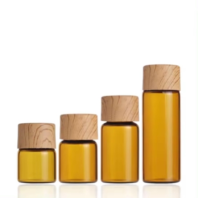 1 ml 2 ml 3 ml 5 ml Amber Glas Parfum Fles Schroefdeksel Cosmetische Fles