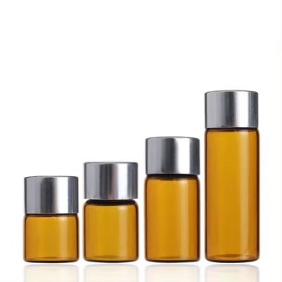 1 ml 2 ml 3 ml 5 ml Amber Glas Parfum Fles Schroefdeksel Cosmetische Fles