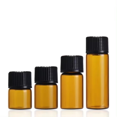 1 ml 2 ml 3 ml 5 ml Amber Glas Parfum Fles Schroefdeksel Cosmetische Fles