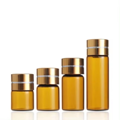 1 ml 2 ml 3 ml 5 ml Amber Glas Parfum Fles Schroefdeksel Cosmetische Fles