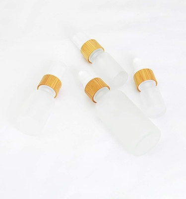 30 ml Frosted Glass Lotion Flasje Reispomp Flasjes cosmetische glazen fles