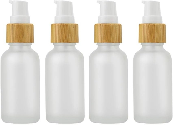 30 ml Frosted Glass Lotion Flasje Reispomp Flasjes cosmetische glazen fles