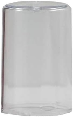Roze Rode Leeg Bevroren Glas Pompfles met Transparante Kap Emulsie Lotion