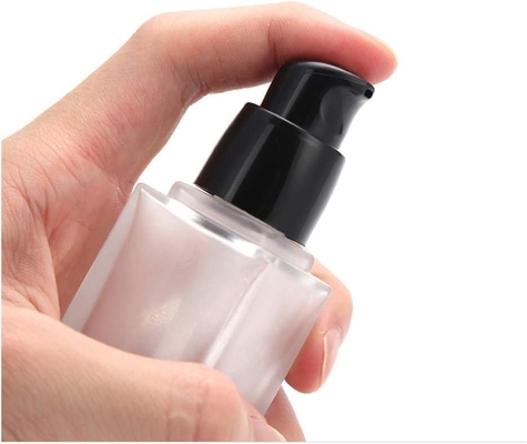 Goud Liden 1 oz/30 ml lekvrije Draagbare glazen cosmetische flessen