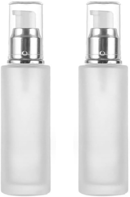 120 ml 4 oz Frosted Glass Lotion Flessen Pomp Dispenser Flessen Cosmetische Flessen
