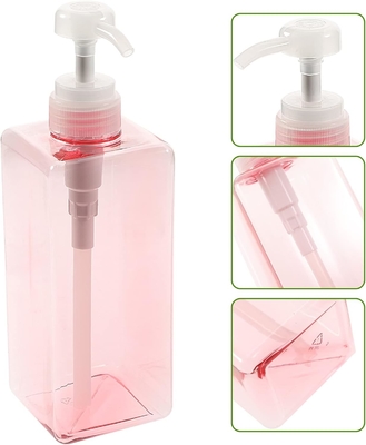 650 ml lege roze shampoo douchegel fles Plastic huisdier cosmetische fles container
