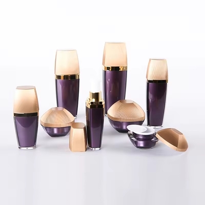 Fabrikant Plastic huidverzorgingscontainer Cosmetische crème fles / pot 15g 30g 50g