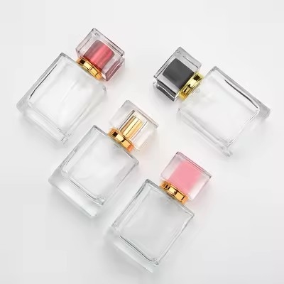 Glasflessen Parfum Verpakking Custom Mini 50 ml 30 ml lege parfumflessen