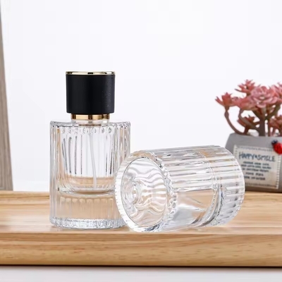 Leeg helder cilinder parfum geuren glasfles Atomizer spuitfles