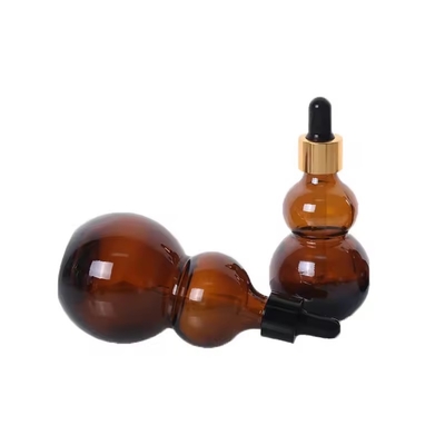 15 ml 30 ml Amber Glass Dropper Flask Essentiële olie flessen voor haar en lichaamsvet