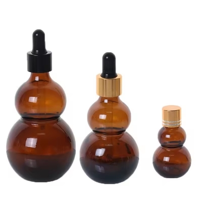 15 ml 30 ml Amber Glass Dropper Flask Essentiële olie flessen voor haar en lichaamsvet
