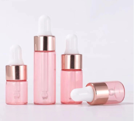 Fabrieksvoorziening 1 ml 2 ml 3 ml 5 ml druppelaar Essentiële olie mengfles Glas