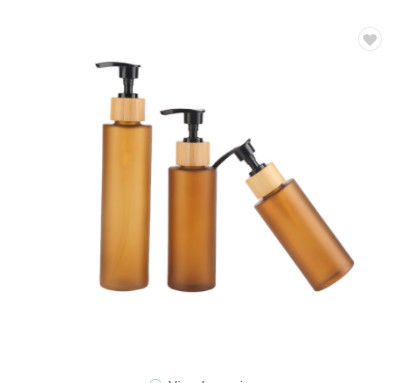 200ml 24mm Kosmetische Amber Glass Essential Oil Bottles-Kruiken 24/410 3.4oz