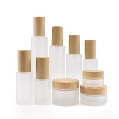80ml lotionpomp 40/410 Bulk van het de Kruikenoog van Glas Kosmetische Flessen Room 40mm