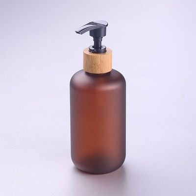 8oz berijpte Amber van de het HUISDIERENfles van 250ml Kosmetische van de Beschermingskruiken UV Kosmetische Verpakkende ODM Zonder lucht