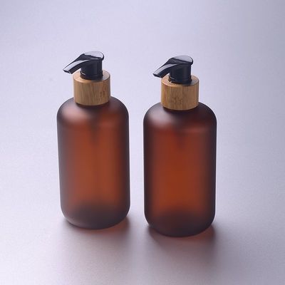 8oz berijpte Amber van de het HUISDIERENfles van 250ml Kosmetische van de Beschermingskruiken UV Kosmetische Verpakkende ODM Zonder lucht
