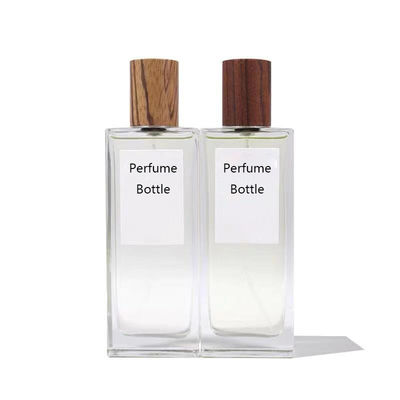 Uitstekende Lege het Parfumflessen 50ml 18/400 18mm van het Glas Vierkante Aroma