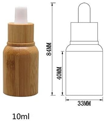 de Flessen van 18/410 18mm Aromatherapy het Glasdruppelbuisje van Glasflessen 10ml 3,3 Duim