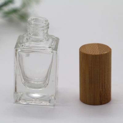 13ml lege Vierkante Fles 17mm van de Nagellakcontainer met Bursh 5pcs