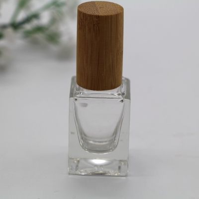 13ml lege Vierkante Fles 17mm van de Nagellakcontainer met Bursh 5pcs