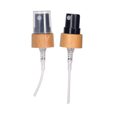 24 mm 24/410 Cosmetische pompkop Bamboe hals 500 ml fles pompbehandeling