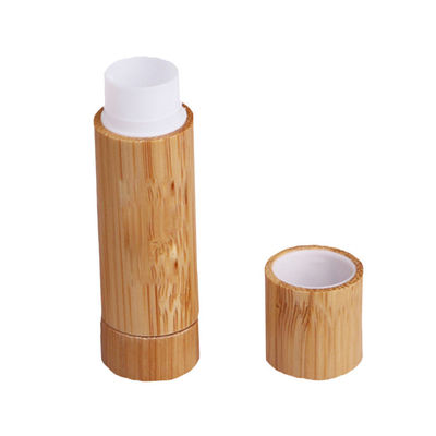 Plastic Composteerbare Lippenpommade Tin Containers Tubes 0.15oz 4.5g 74mm