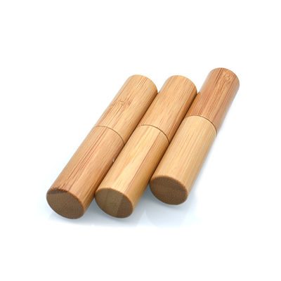 21mm 3.5g Ruwe Houten van de de Buiscontainer van de Lippenpommadelippenstift Massa 8cm