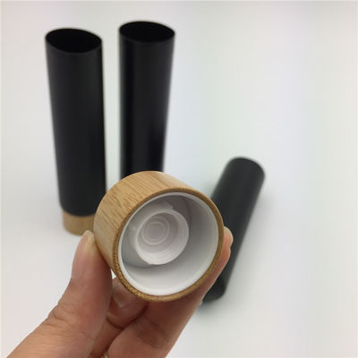 200ml aluminium Kosmetische Zachte Buis Verpakking voor Deksel 40/400 40MM van het Schoonheidsmiddelenbamboe