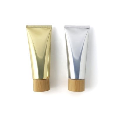 Plastic de Samendrukkingsbuizen Zonder lucht van 80g 80ml met Kappen die Navulbare Lotion 60mm verpakken