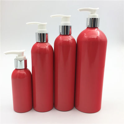 Van de het Aluminiumnevel van de drukpomp de Rode Flessen 3.4oz 100ml 24mm Rood 24/410