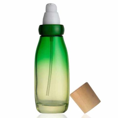 40ml 32/400 het Lichaamslotion van Glas Kosmetische Flessen 4 van de de Flessenoz Massa van de Glasnevel