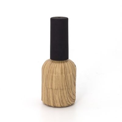 Zwarte van het het Glasnagellak van het Flessengel van het de Flessenbamboe ODM 10ml 0.5oz