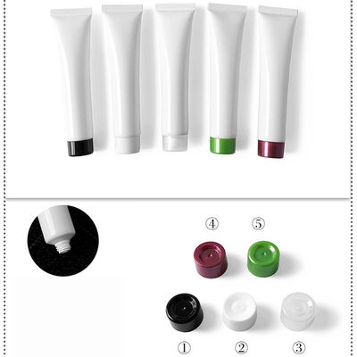Kosmetische Zachte Buis 10.5cm PE Deksel 30g 30ml van de samendrukkings Navulbare Lotion