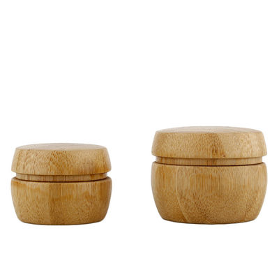 2 oz van de het Deksel de Kosmetische Kruik 30ML van het 2,95 Duimbamboe Kruik Zonder lucht van de de Pomproom
