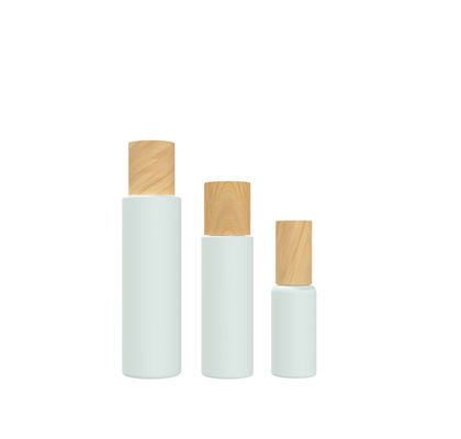 24/415 Witte Plastic Kosmetische de Flessencontainer van 140ml 55g met Deksels