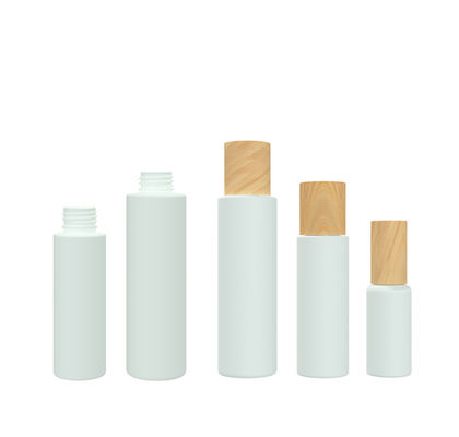 24/415 Witte Plastic Kosmetische de Flessencontainer van 140ml 55g met Deksels