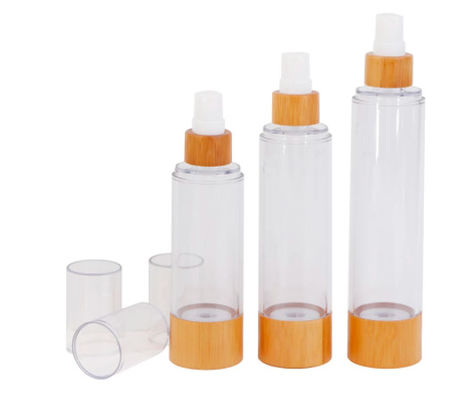 Biologisch afbreekbare Kosmetische Kruiken 42mm van 80ml 4oz Flessen Kosmetische Verpakking Zonder lucht