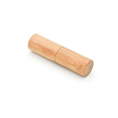 21mm 3.5g Ruwe Houten van de de Buiscontainer van de Lippenpommadelippenstift Massa 8cm