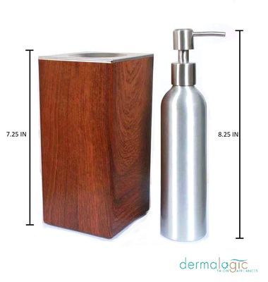 Navulbare 24 410 Kosmetische het Aluminiumflessen 300ml 24mm van 8,5 FL Oz