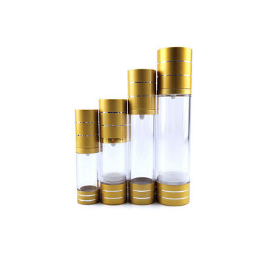 Flessen de Zonder lucht van de serum5ml Pomp 18/400 Aluminiumkraag Kosmetische Verpakking