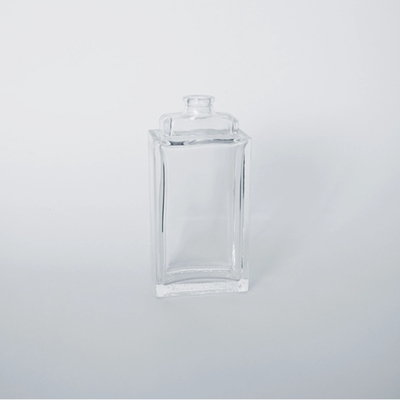 De lege Fles van het het Glasparfum van het Glaspakket met de Pompfles van de Mistspuitbus